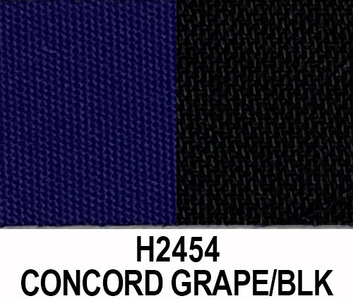 Buy h2454-concord-grape-black-34-10 Stayfast Cloth Canvas