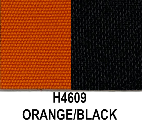 Buy h4609-orange-black-34-10 Stayfast Cloth Canvas