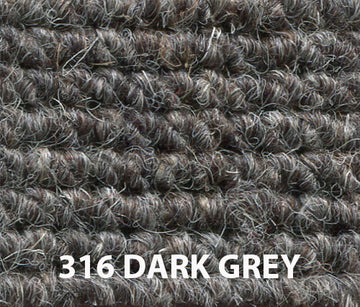 German Wool Square Weave Carpet - 0