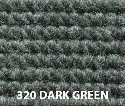 Buy 320-dk-green German Wool Square Weave Carpet