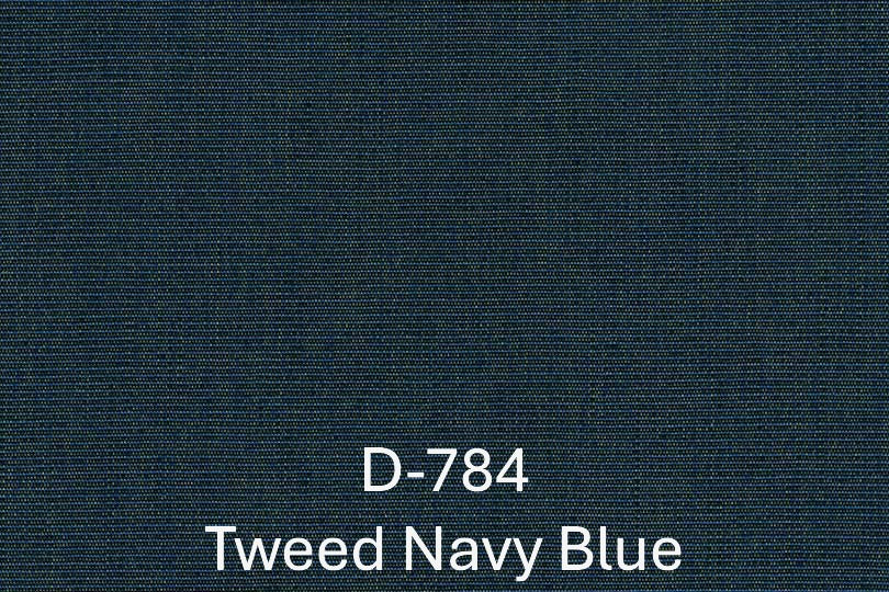 Buy tweed-navy-blue Sens Outdoor Furniture Fabric Canvas