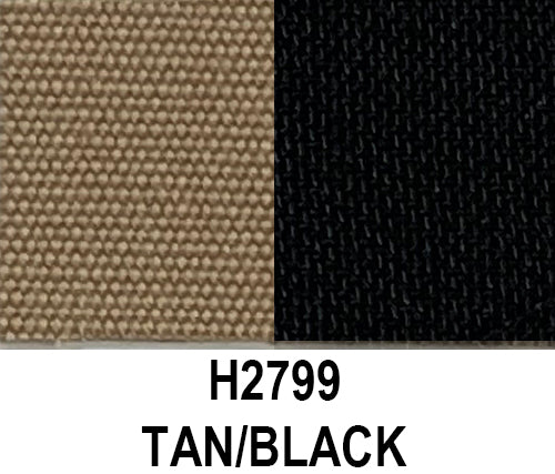 Buy h2799-tan-black Stayfast Cloth Canvas