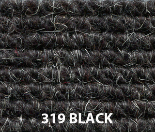 Buy 319-black German Wool Square Weave Carpet