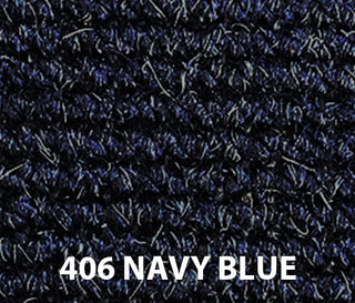 Buy 406-navy-blue German Wool Square Weave Carpet