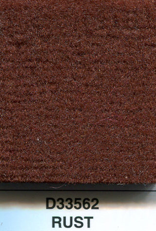 Buy rust Backless Finetuft Velour Carpet